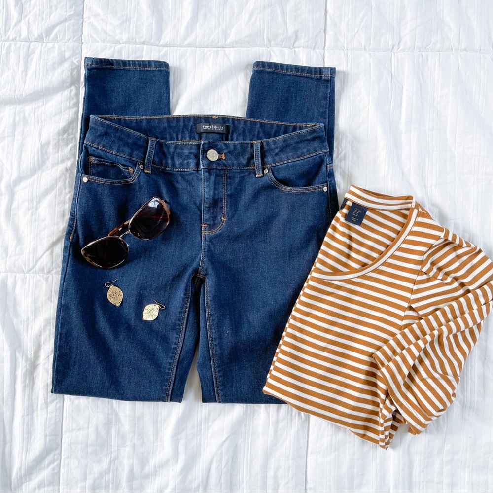 White House Black Market Skimmer Jeans Size 0